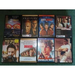 Lot of 8 DVDS action/suspense genre